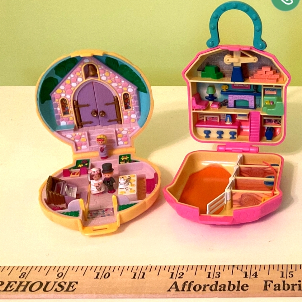 Polly pockets from the 90's
